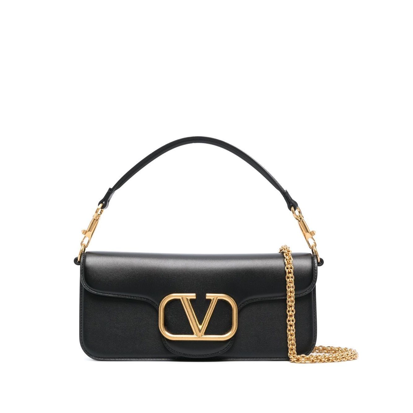 Valentino Garavani Locò Calfskin Shoulder Bag