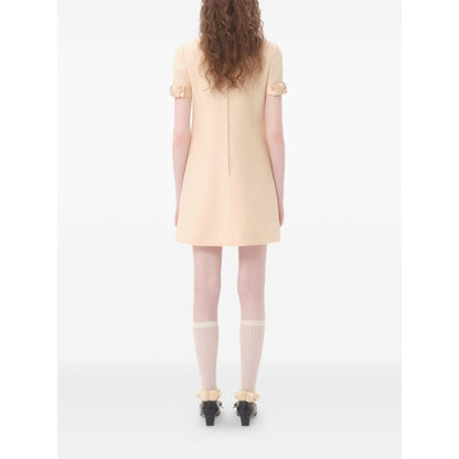 Valentino Short Crepe Couture Dress