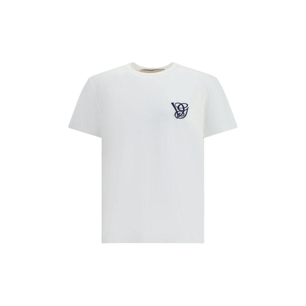 Valentino White Cotton T-Shirt