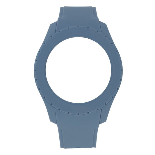 WATX&COLORS WATCHES Mod. COWA3743 in blue, stylish silicone wristband