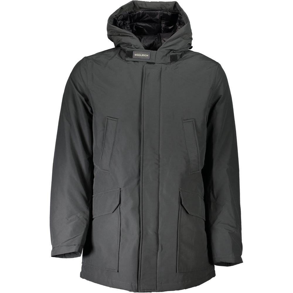 Woolrich Gray Cotton Men Jacket