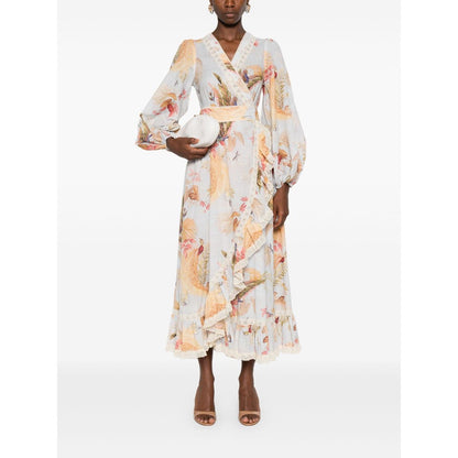 Zimmermann Ascension Ruffled Midi Dress