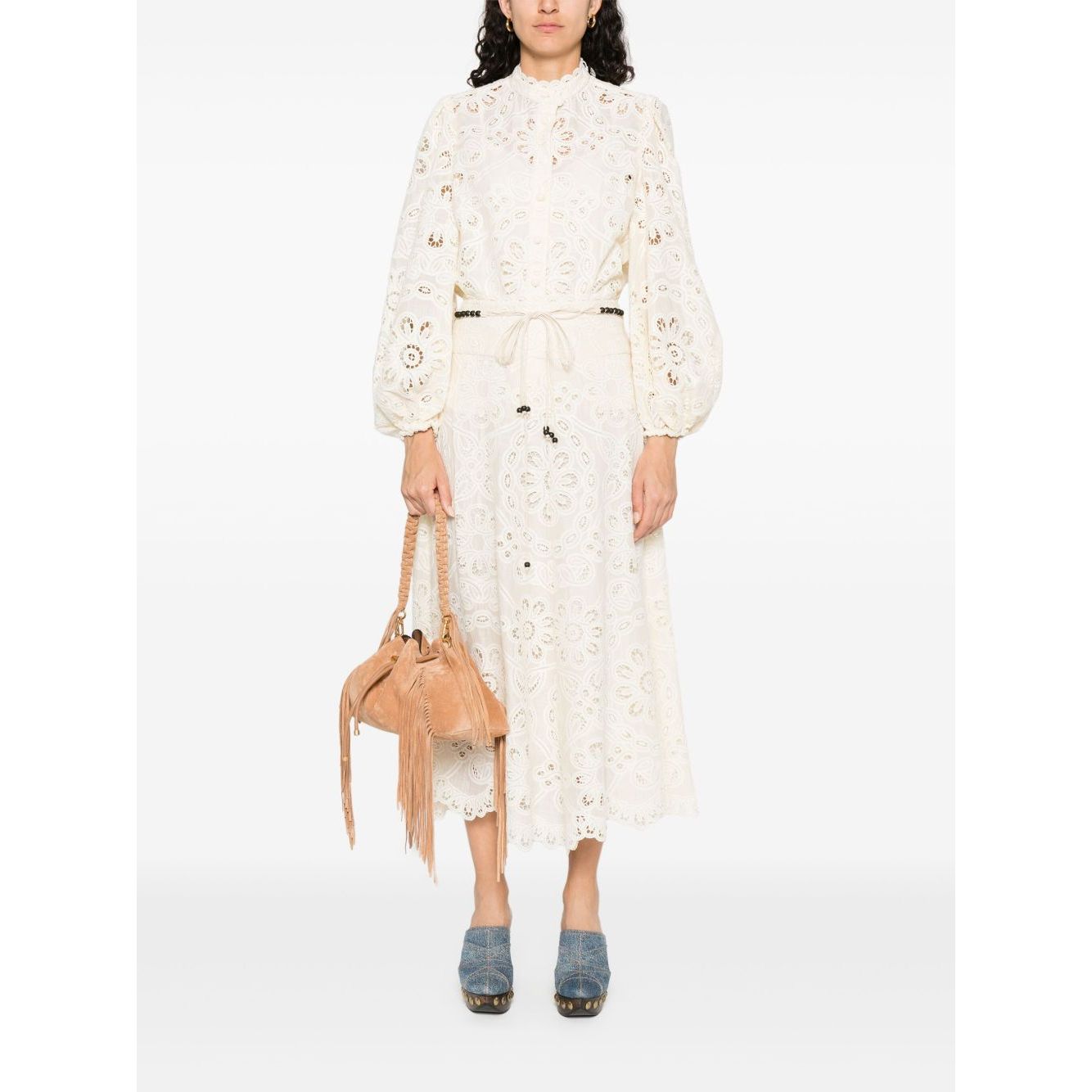Zimmermann Shirts Ivory