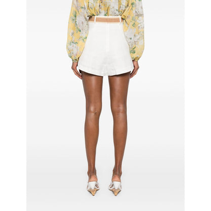 Zimmermann Shorts Ivory